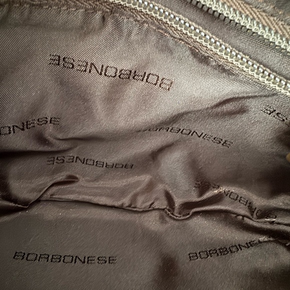 Borbonese leather/hide shoulder purse 👜 - Picture 13 of 14